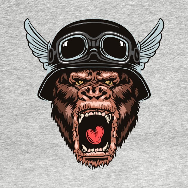 Angry Gorilla by MaiKStore